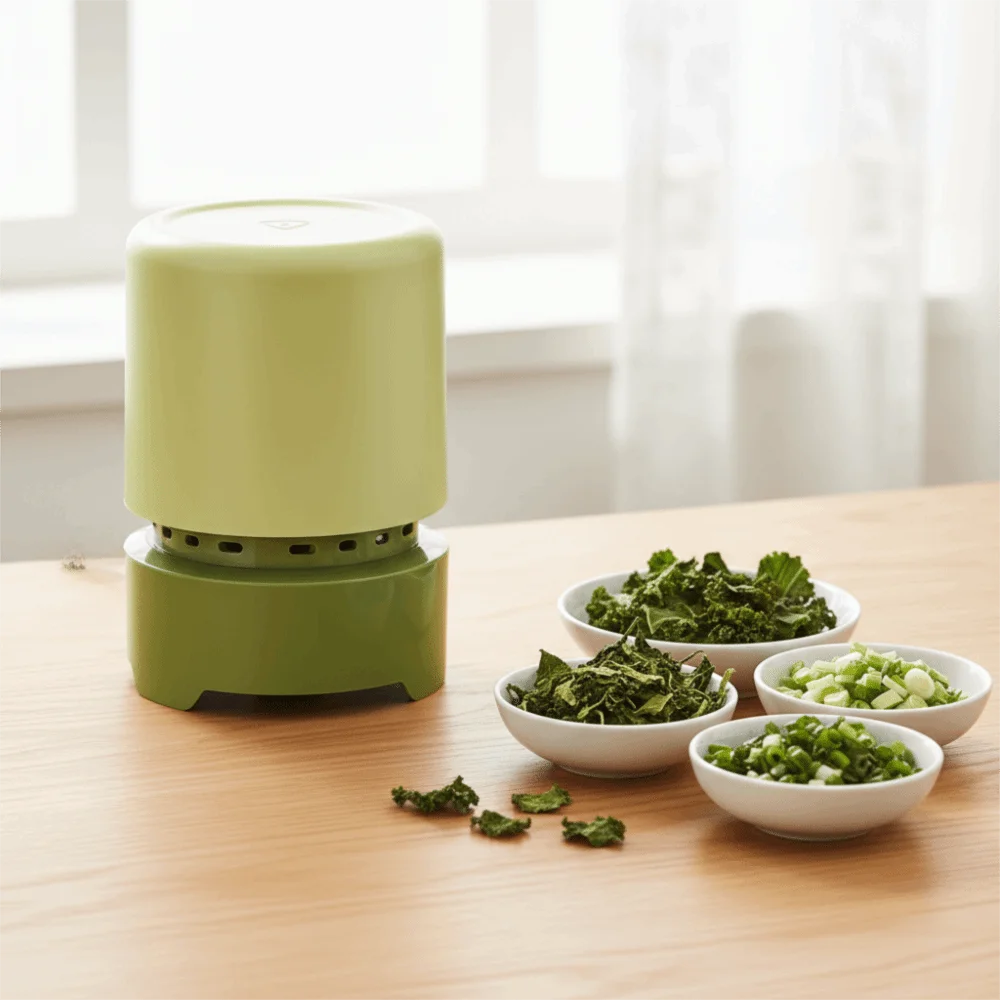 Manual Salad Spinner Quick Dry Multifunctional Fruit Dryer Easy To Clean Stainless Steel Spring Vegetable Dehydrator