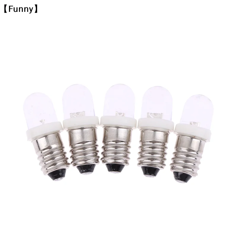 5Pcs Led E10 DC3V 5…