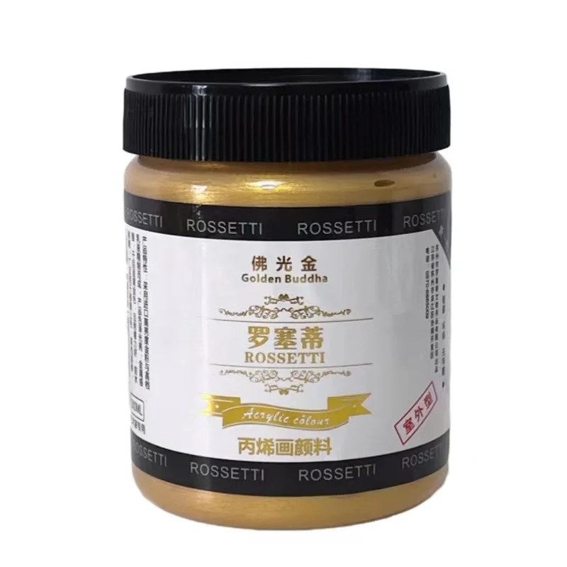 High-Grade Golden Buddha-Like Acrylic Paint for Painting Golden Buddha Statues, Gold Paint, Water-Based Paint