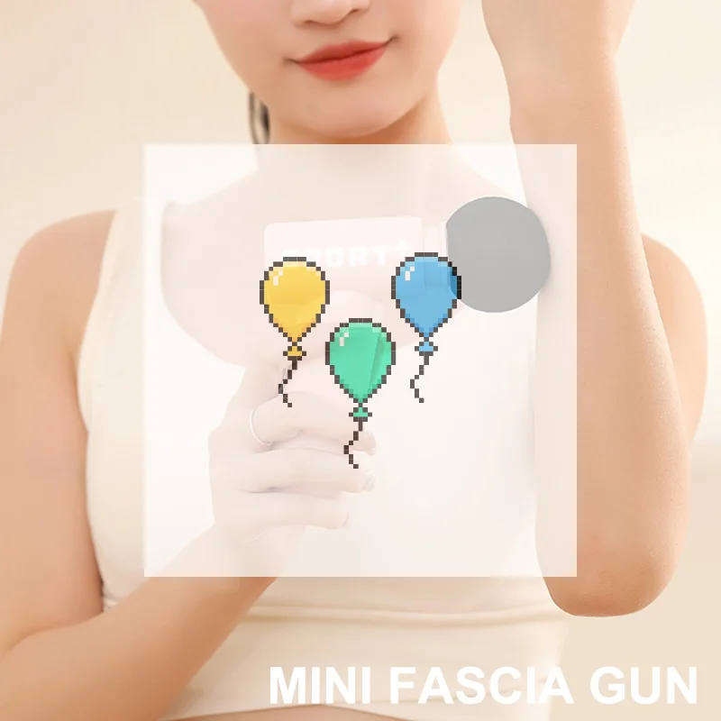 New Portable Mini Fascia  Multi-Stage Massage  Muscle Relaxation Massage Equipment Portable Vibration Massager