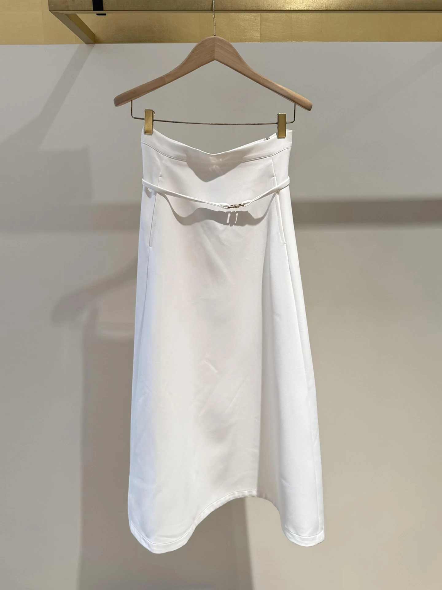 

Ele Casual High Waist Long A-Line Skirt for Women Autumn 2025 Faionable Versatile Ladies' Premium Quali f-length S...