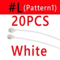 20PCS P1 L blanco
