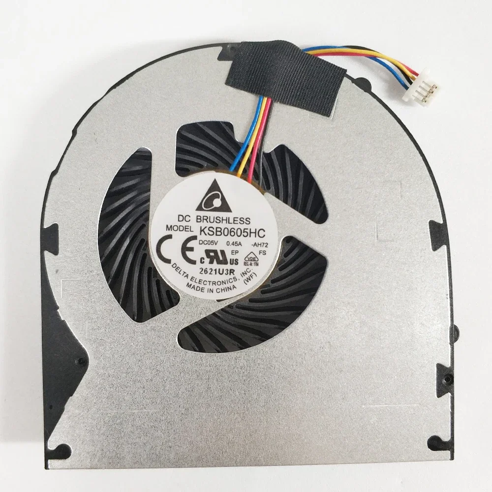 New CPU Cooler Fan Ori For Lenovo B570 B575 B575E B570E B570V V570 Z570 V570A Z575 KSB0605HC 5V 0.45A AH72 Notebook Radiator