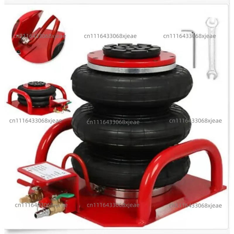 Pneumatic Jack3Ton/4400 LBS Air Bag Jack Triple Bag Air Jack For Vehicle Extremely Fast Lifting Action