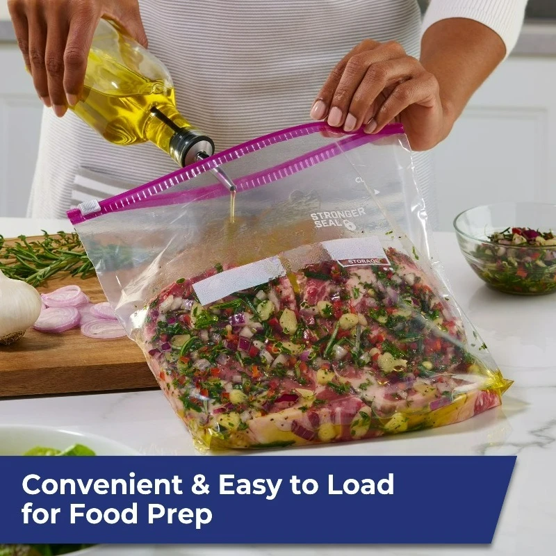 Gallon Storage Bags, 60 Count