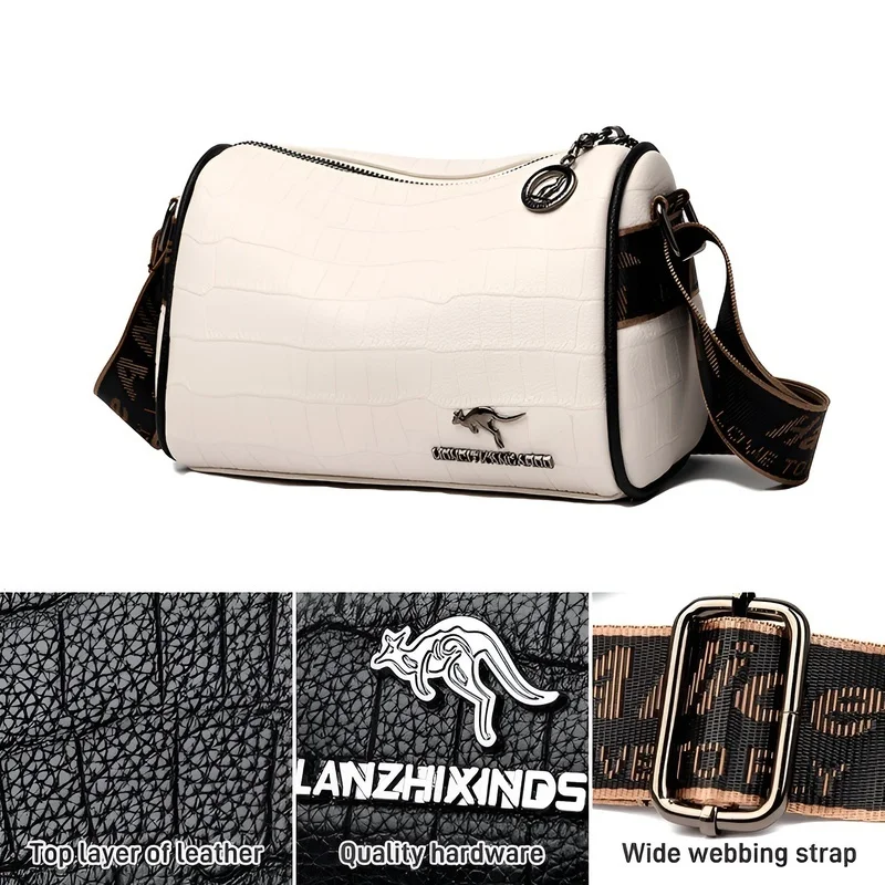 Almohada superior de cuero HFH-Premium