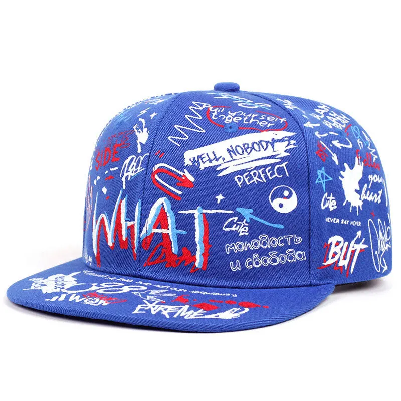 1 Stück Unisex Graffiti-Druck Baseballkappen für Männer, Sommer Outdoor Sonnenschutzhüte Hip-Hop Damen Sommerkappen Verstellbare Freizeithüte – Detail 8