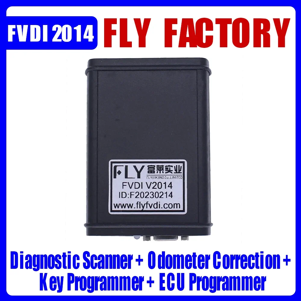 Original Multi-Brands Vehicles FVDI 2014 Commander for Volvo Benz Renault CAN Bus ECU Diagnostic Tool