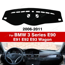 Car Dashboard Cover For BMW 3 Series E90 E91 E92 E93 Wagon 2006 2007 2008 2009 2010 2011 Dash Mat Anti-UV Carpet Car Accessories
