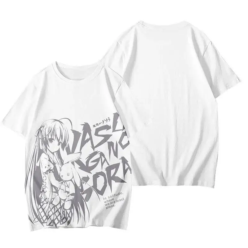 Tshirts 3D Print Anime Yosuga No Sora T Shirt Fashion Kids Casual Boys Girls Kawaii Cartoons Round Neck Tshirt Tops Clothes