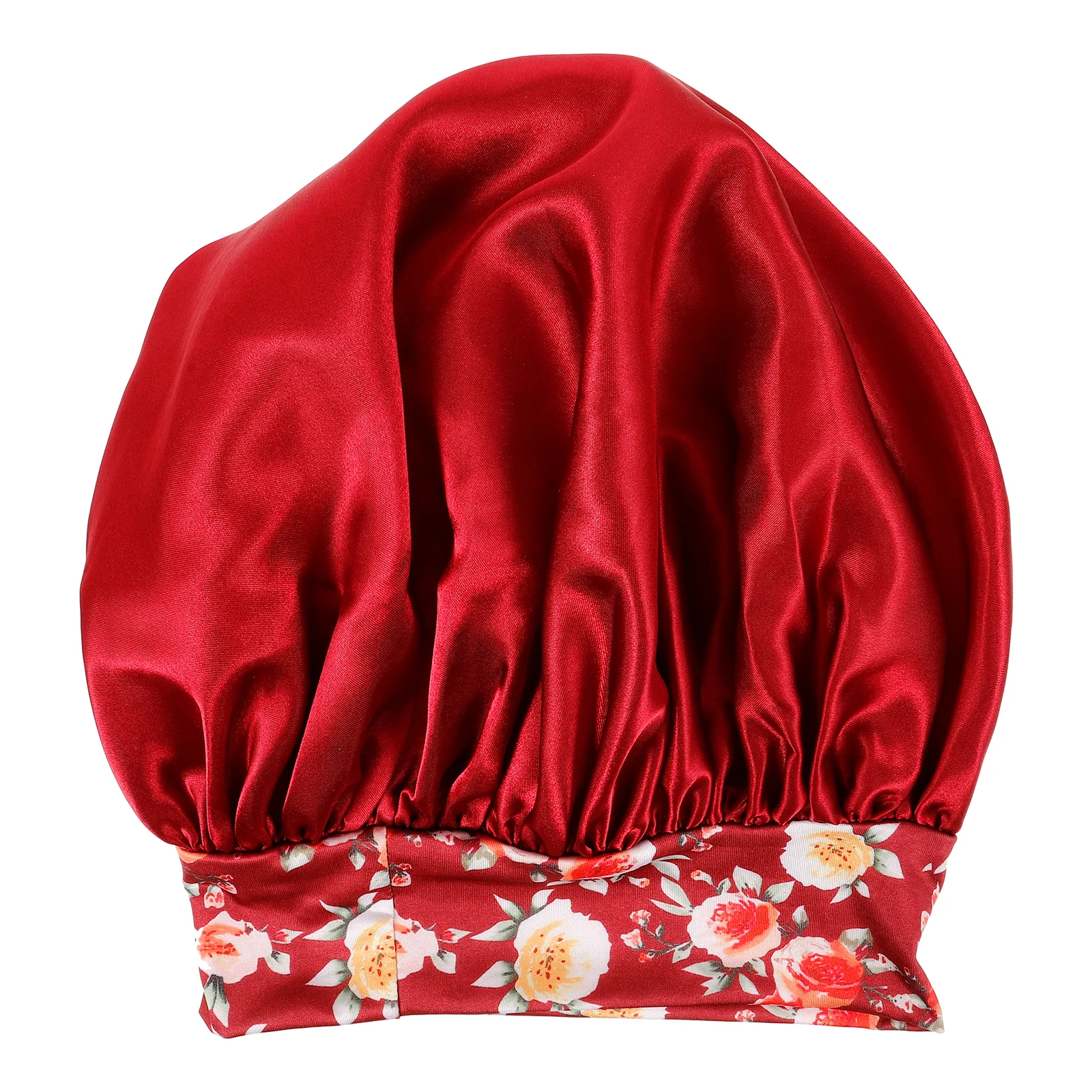 

Curly Hair Sleeping Cap Elastic Decorative Hat Soft Polyester Multi Functional Beauty Routine Lounging Home Protection