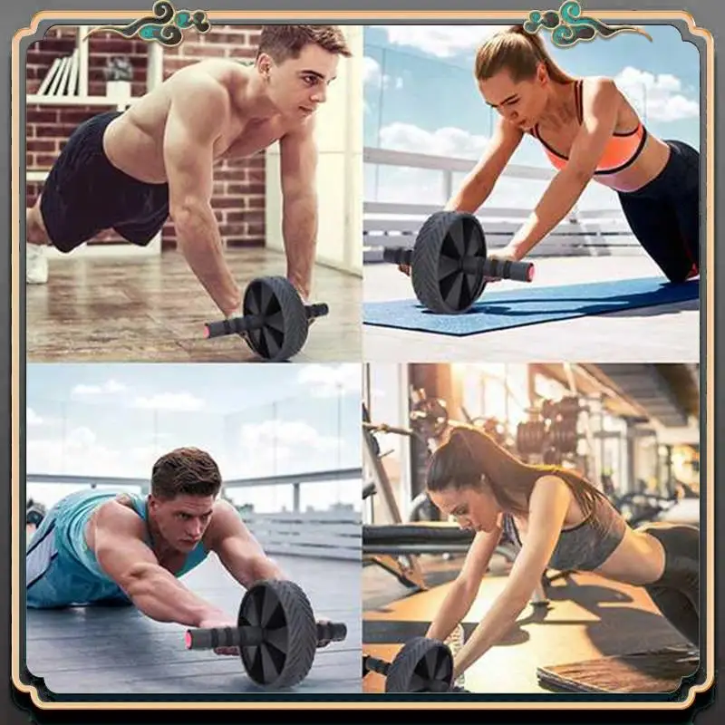 

Abdominal Roller Exercise Machine Abdominal Muscle Hip Trainer Fitness Equipment Suitable For Gym Home Fitness