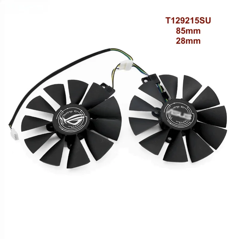 Для ASUS EX-RX 570 GTX 1070 1060 GeForce RX570-4G 8G кулер графического процессора 85 мм видеовентиляторы