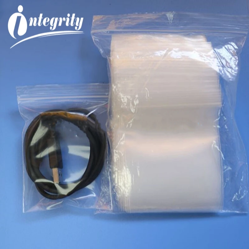 INTEGRITY 500ps 4*6cm 14 Wires Thickened Self Sealing Plastic Packaging Holiday Supplies Gift Bag Debris Storage Waterproof Bags