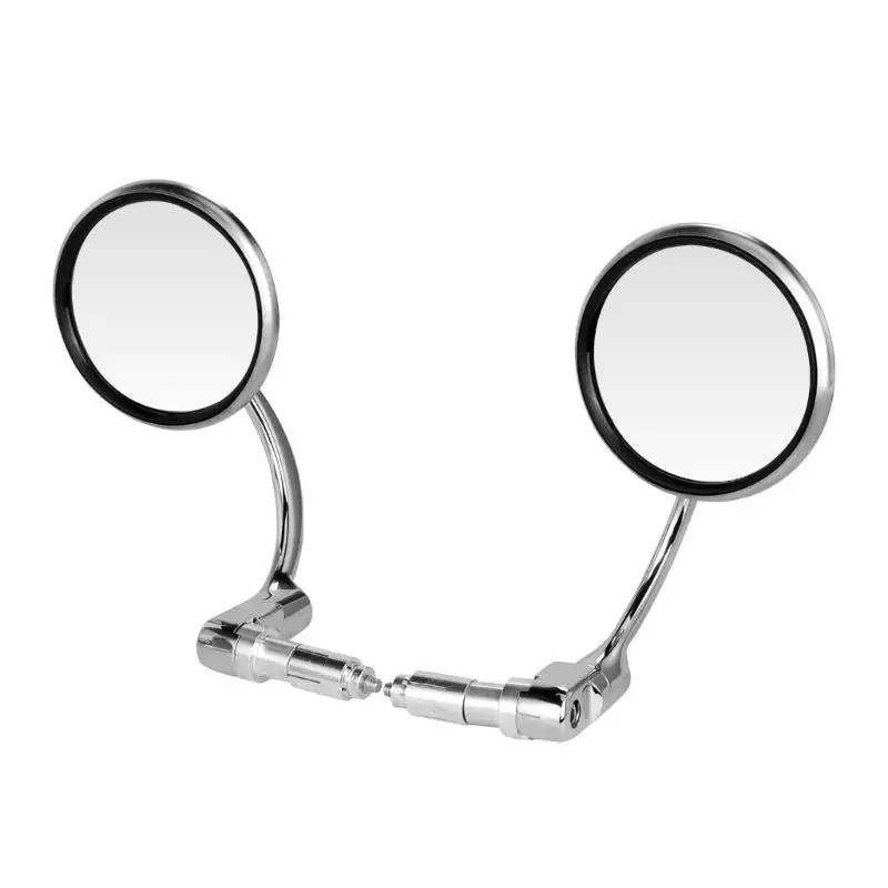 31BC Pair Aluminum Motorcycle Handlebar Mount Mirrors with Anti Corrosion Finish Motorcycle Improve Part for Long Lasting Use