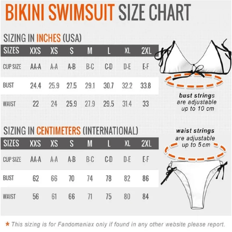 Anime Nami Cosplay Two Years Later Swimsuit Women Girl Bikini Split Suspenders Underwear Panties Swimming Pants 2Pcs Suit