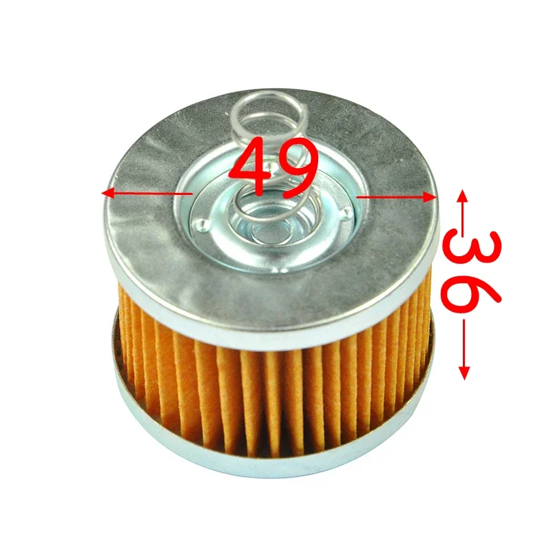 4pcs Motorcycle Oil Filter For Yamaha YS125 FZ16 150 Byson Bajaj 100/Boxer 115 Caliber 130 Boxer 135 Pulsar CT100 BM150