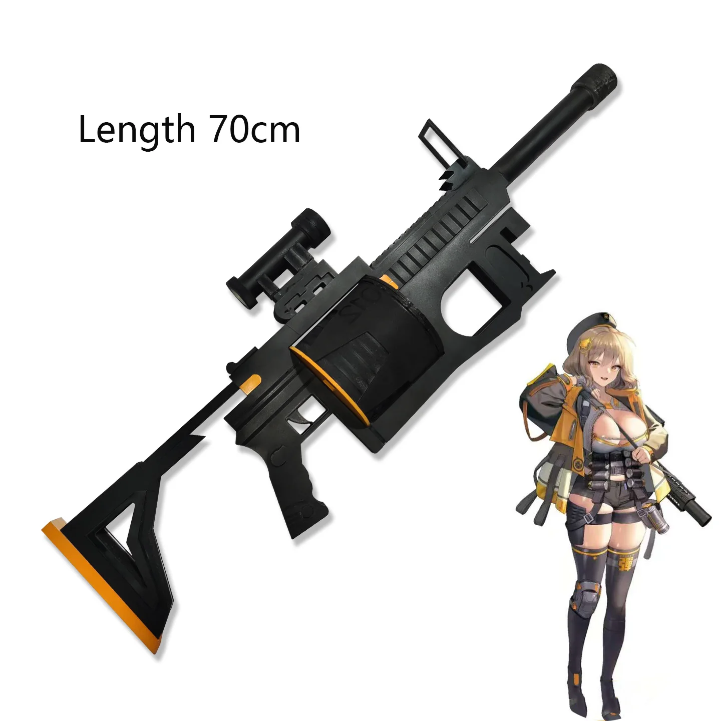 

Игра NIKKE The Goddess of Victory Anis, оружие для косплея, длина 70 см, реквизит, костюмы для Хэллоуина, аксессуары