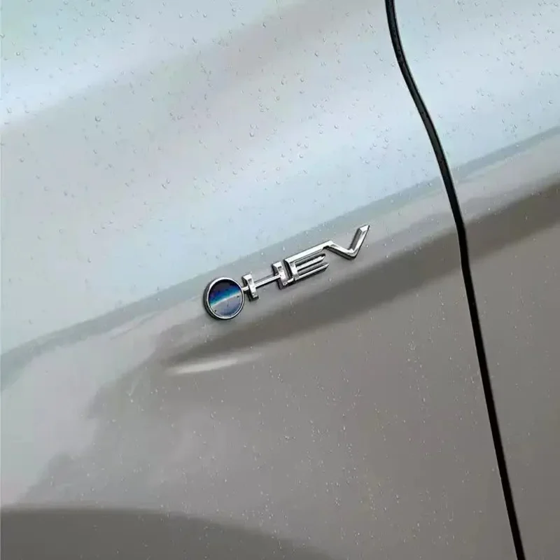 سيارة ثلاثية الأبعاد معدن HEV شعار الجذع شعار شارة الشارات ملصق لتويوتا كامري 9th 2024 هايلاندر جرانفيا سيينا أفالون اكسسوارات