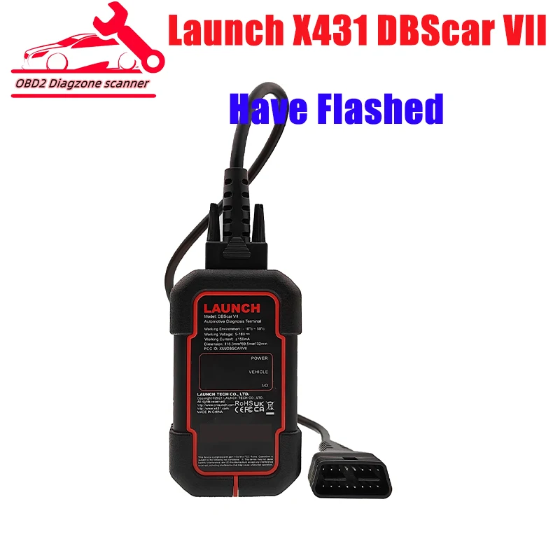 LAUNCH X431 DBSCAR7 DBSCARVII Automotive Car Full System Support D-Z and XD-IA-G OBD2 Diagnostic Tool pk thinkdiag 2/thinkcar