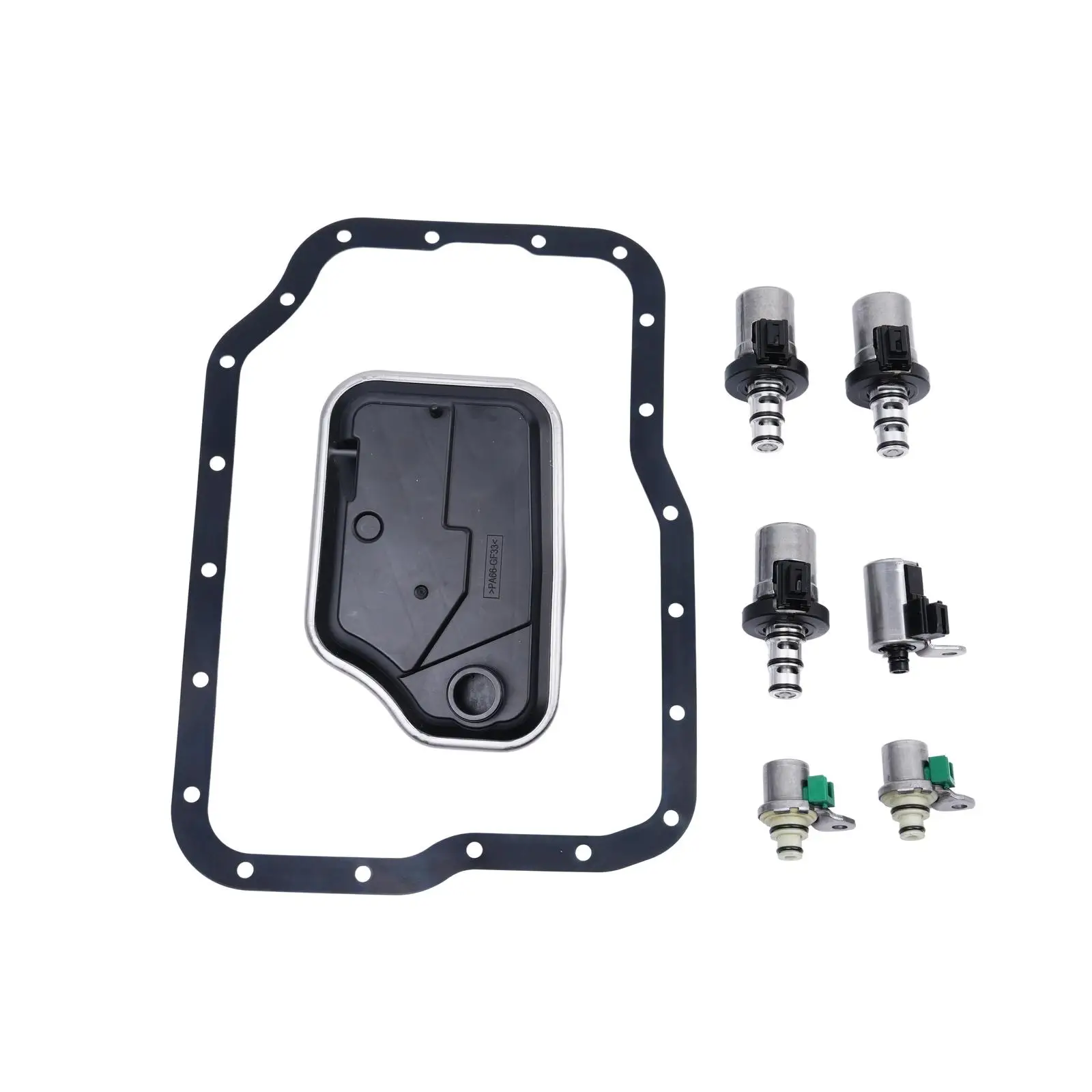 1set 4F27E Transmission Shift Solenoid & Filter Kit For Mazda Protege 3 5 6 Ford Focus Transit Connect XS4Z7A098AB FN01-21-500