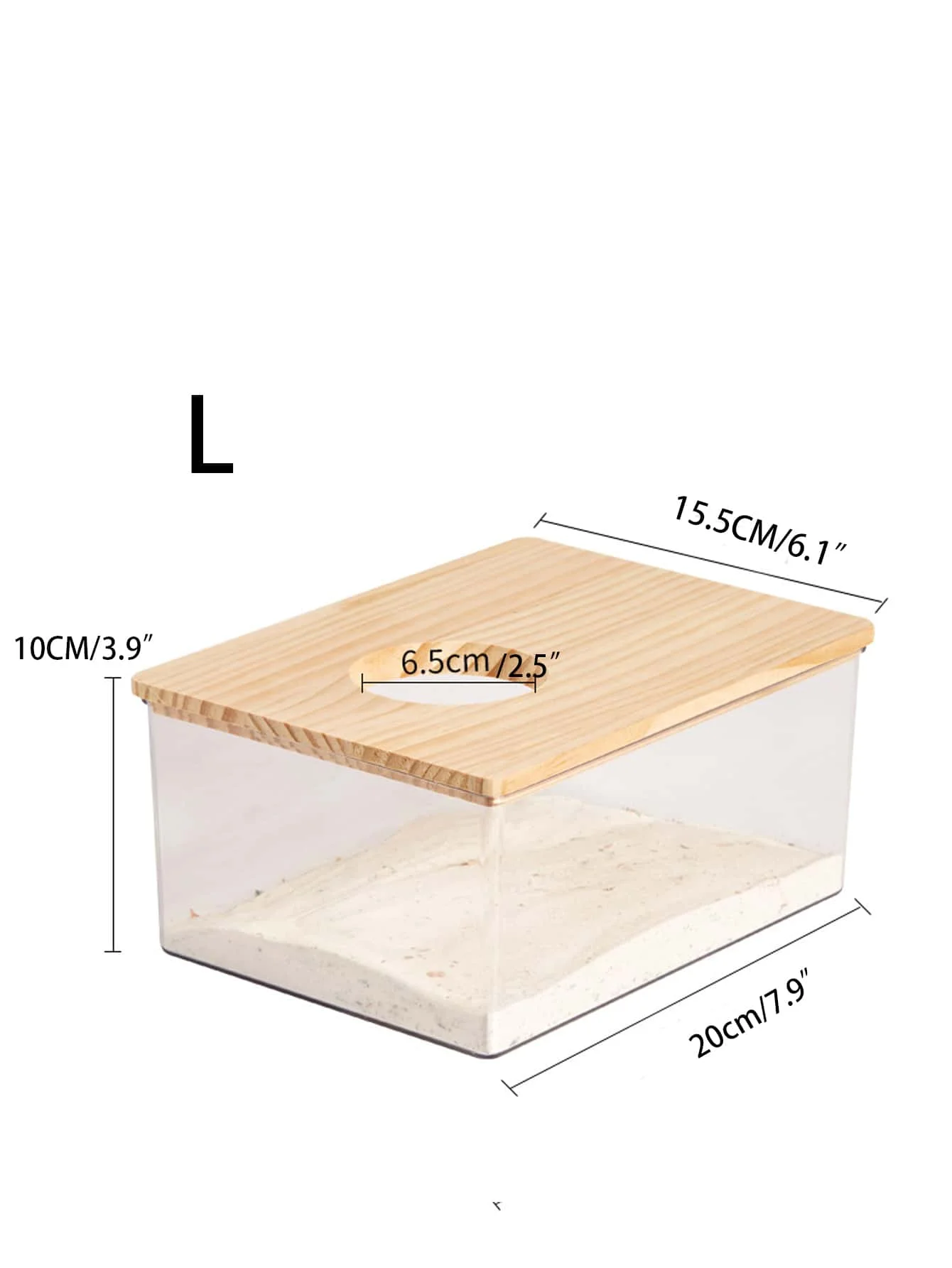 1pc Rectangular Hamster Bath Tub Bathroom Toilet Dual Purpose Bathtub