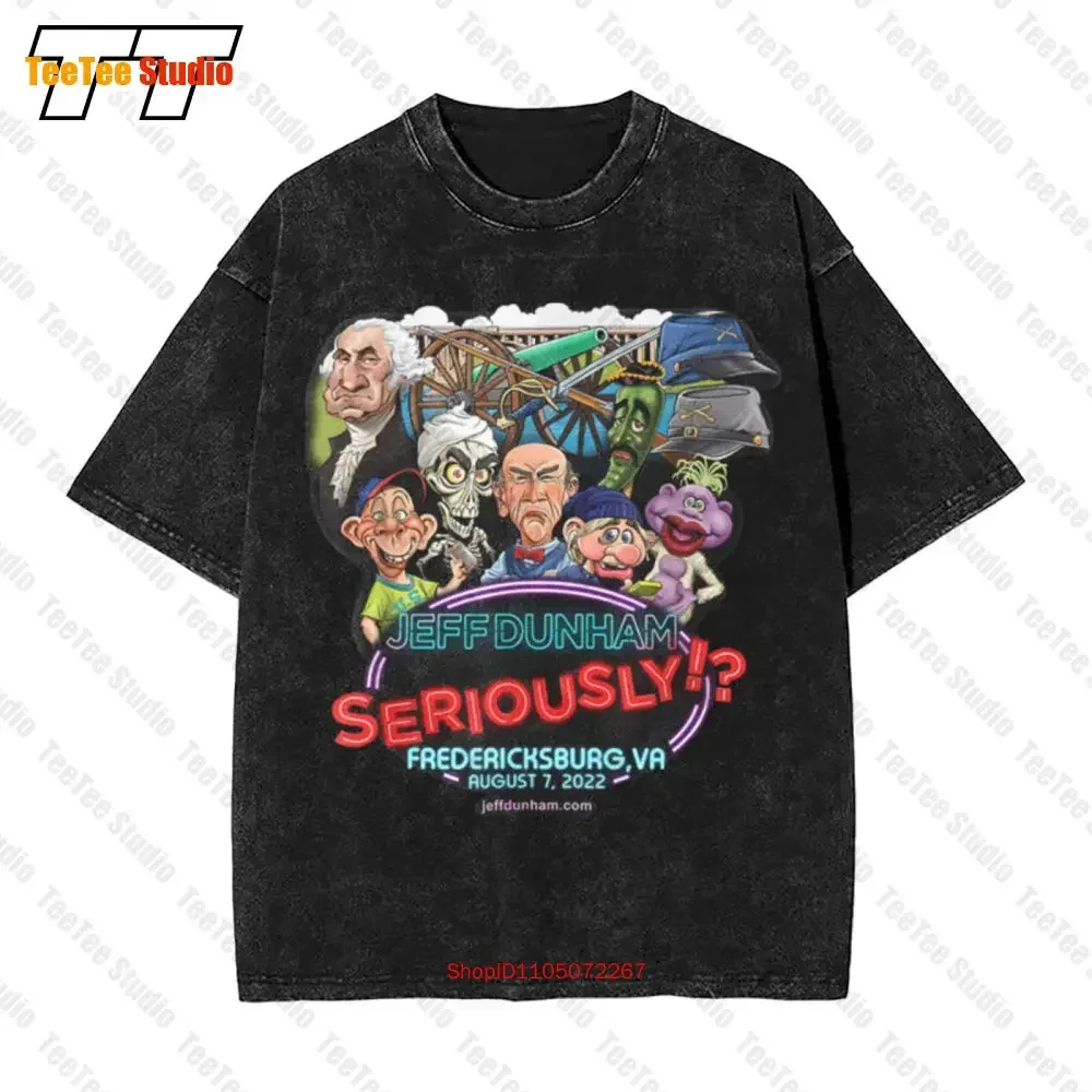 Usa Jeff Dunham Fredericksburg Va 2022 Vintage Oversized T-Shirt Men'S S 4Xl Us 100 Cotton 8R42