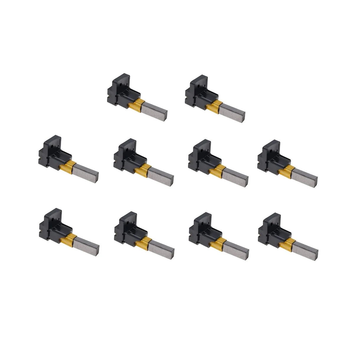 

10Pcs Machine Carbon Brushes with Holders for Dyson DC05 DC07 DC08 Vacuum Cleaners Motor Carbon Brush 7X11X32mm