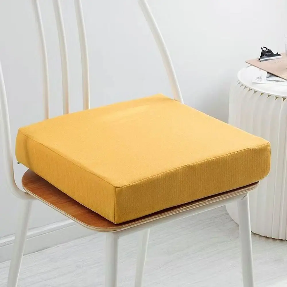 Durable 5cm Thick Seat Cushion High Density Sponge Fast Rebound Car Seat Pad Ultra Soft Breathable Waist Cushion Pain Relief