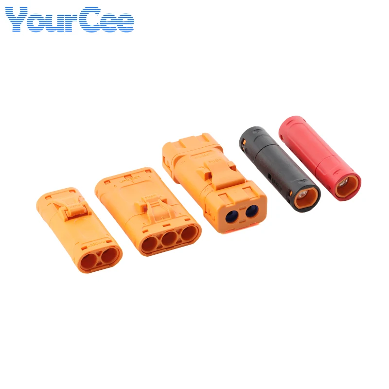 2PCS LCB30 LCB40 LCB50 LCB60 LCC30 LCC40 LFB30 LFB40 LFB50 LCA60 LCA40 LCA50 High Current Battery Connector Female/Male 2/3Pin