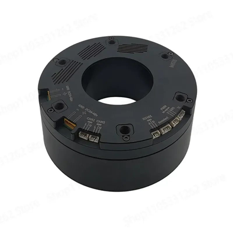 OT10025 large hollow 50mm through hole integrated DC direct drive servo motor DD motor gimbal