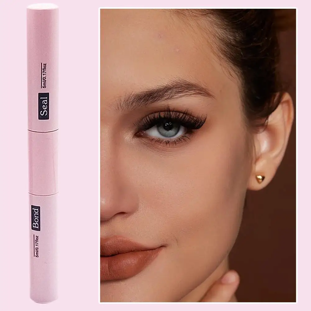 Wimpernbindung und Dichtung für Wimperncluster, langlebig, stark, fester Wimpernkleber, Wimpernkleber-Entferner, Pinzetten-Set, Wimpernverlängerungswerkzeug