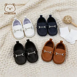 Casual Slip On Low Top Loafer Shoes For Baby Boys, Lightweight Comfortable Non Slip Flat Shoes For Indoor Outdoor Walking, Sprin