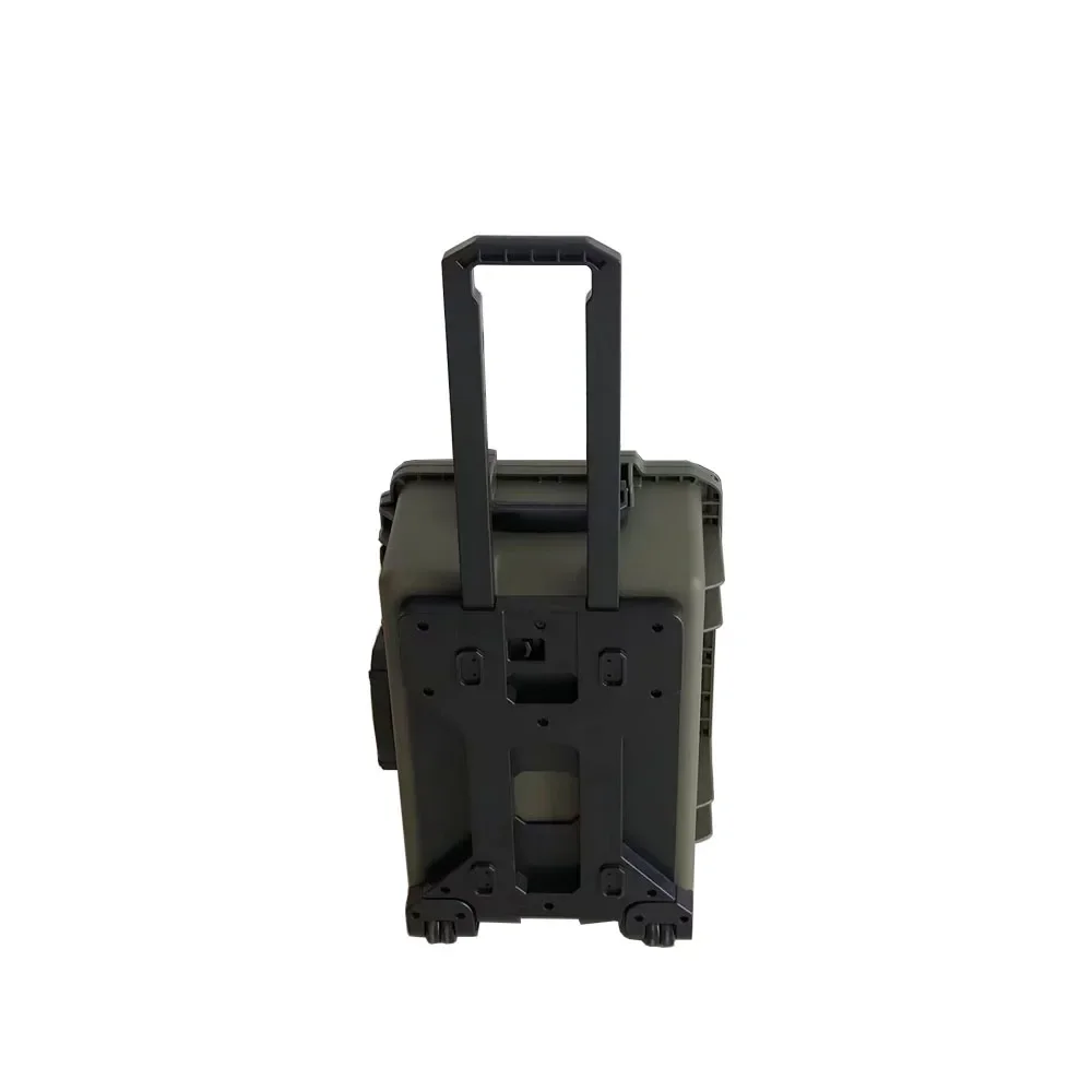 Trolley Case 100w pulsed fiber laser cleaning machine similar tool cleaning   metal Rust Remover Industry clean