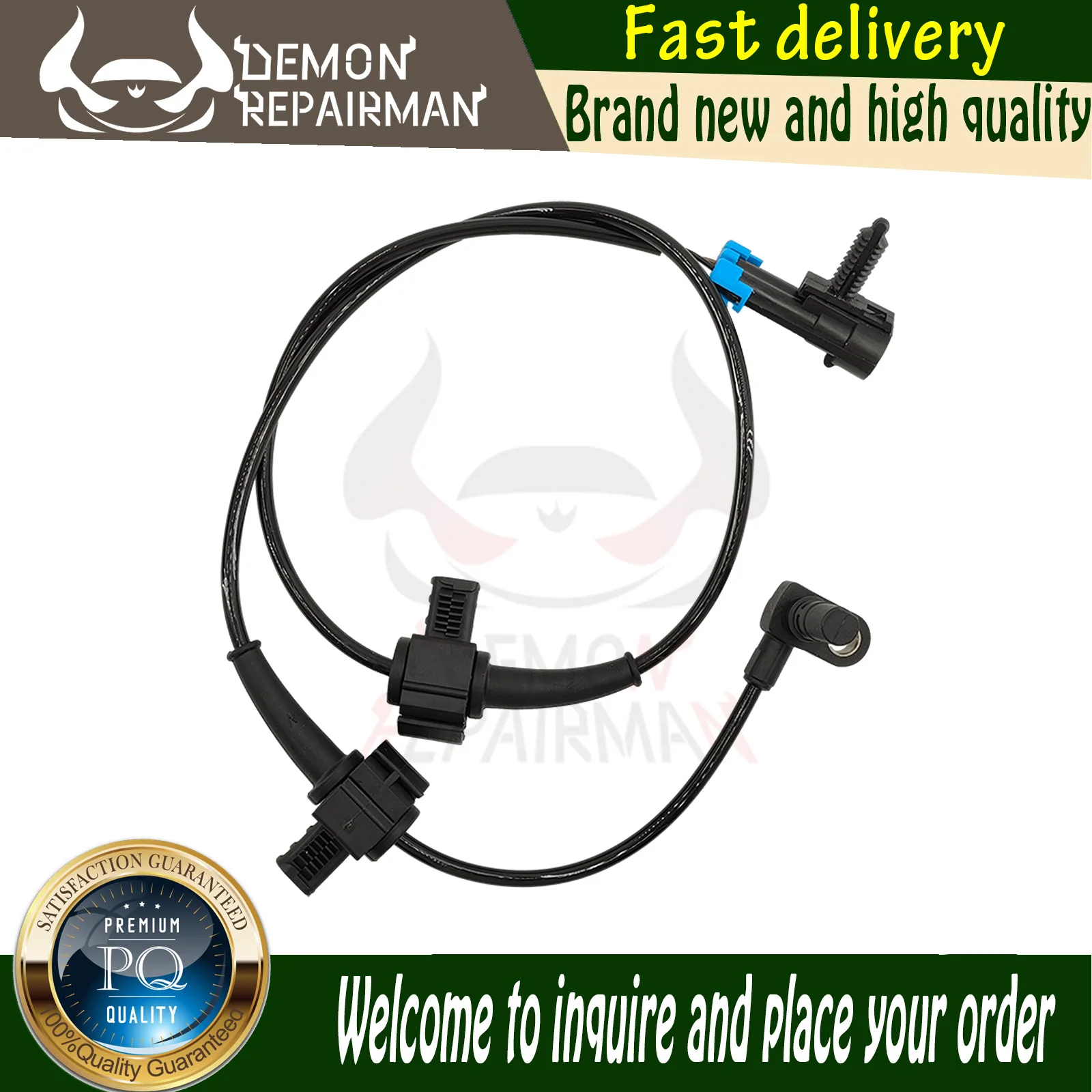 

72-6547 10384745 532215SB SK695147 Rear Left Right ABS Wheel Speed Sensor Compatible with CHEVROLET SILVERADO1500 4.3L 4.8L 5.3