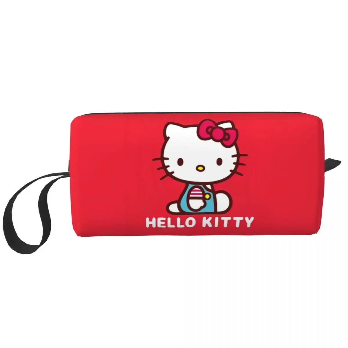 Hello Kitty A Friend To All Makeup Bag Pouch Cosmetic Bag Travel Toiletry Small Makeup Pouch Storage Bag Men Women