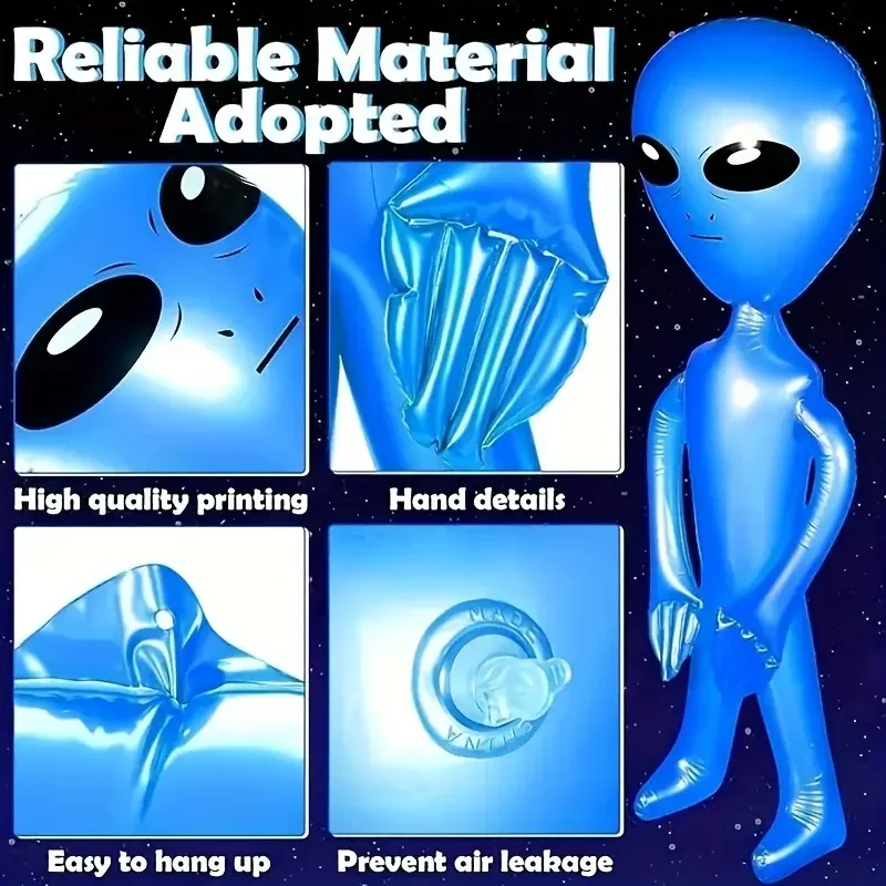 インフレータブルおもちゃエイリアンをシミュレートクリエイティブ PVC 夏プール水パーティー用品ノベルティハロウィンパーティーコスプレインフレータブルおもちゃ
