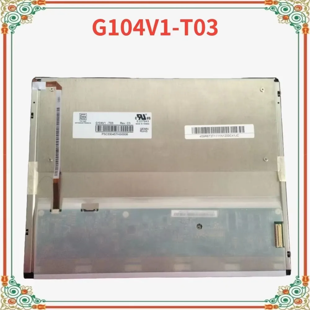 Original 10.4 Inch LCD screen display panel G104V1-T03 G104V1 T03 640*480 100% tested Original Perfect working, Fully tested