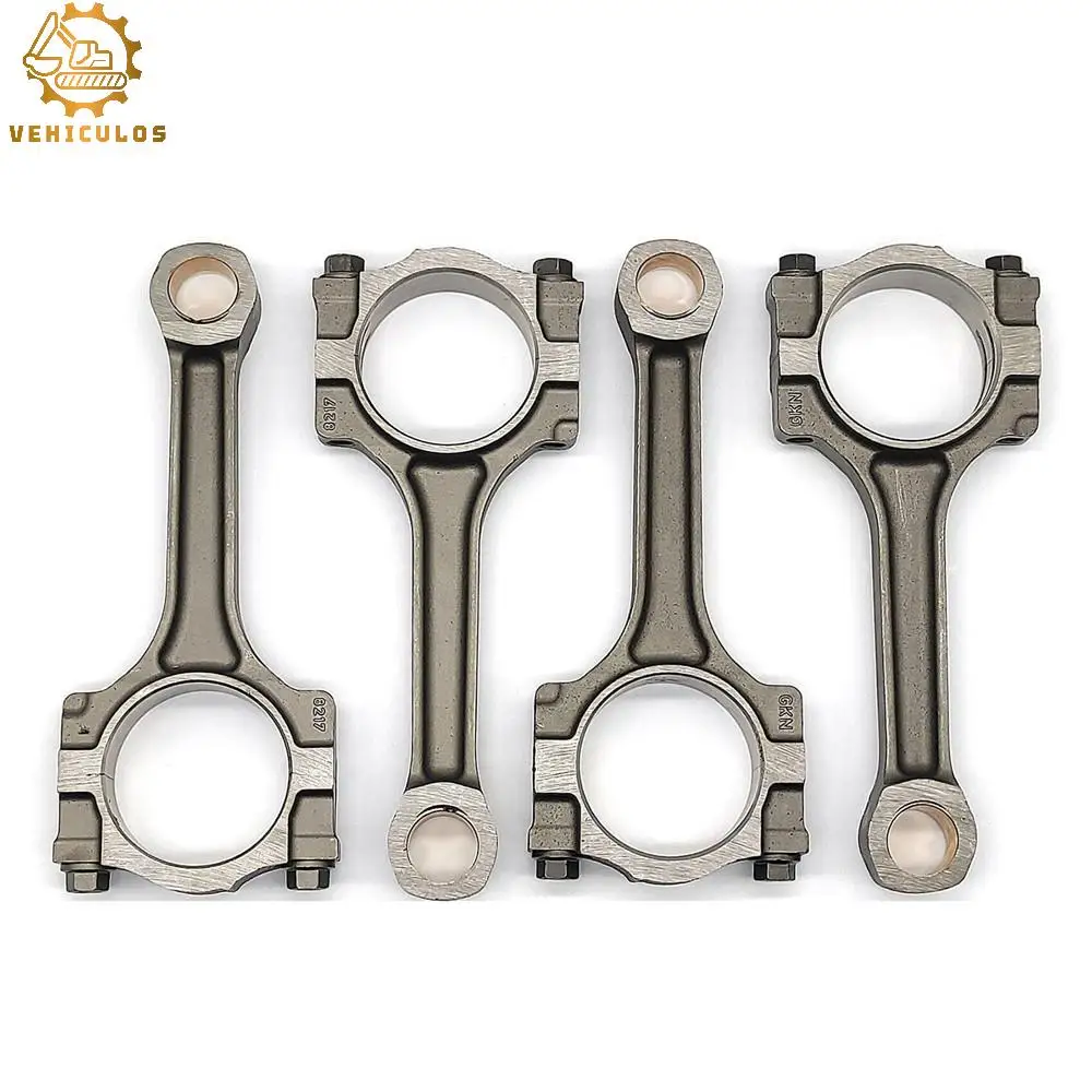 12654958 4PCS Connecting Rod Fits For 2006-2017 Buick LaCrosse Chevrolet Captiva GMC Terrain Pontiac G6 Saturn Ion 4 Cyl 2.4L