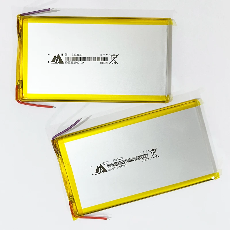 1-10Pcs 9373129 3.7V 10000mAh Rechargeable Polymer Battery Lipo Li-Po for Toy Mobile Power Bank GPS Laptop Camping Lights Diy