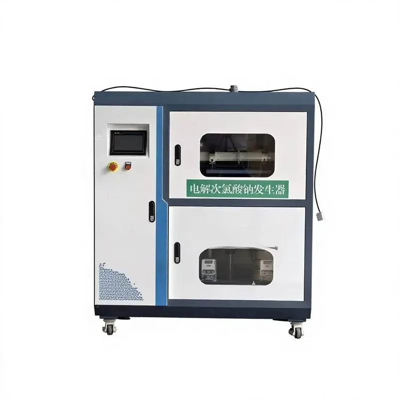 Automatic Salt Water Electrolysis Sodium Hypochlorite Generator MMO Titanium Anode Integrated NaClO Disinfection Chlorine