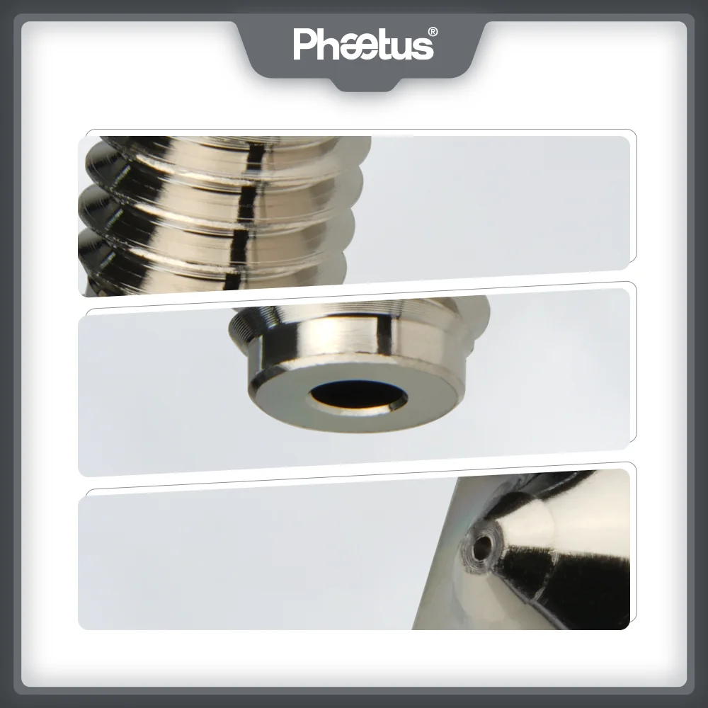 Phaetus E3D V6 Plated Copper Nozzle 1.75MM Filament For Voron 3D Printer V6 Hotend Dragon Hotend Rapido Hotend BMO BMS Dragonfly