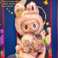 New Arrival Monster Labubu Series toast cake Vinyl Face Change Doll Blind Box Toy Ornament Pendants Children Cute Birthday Gifts