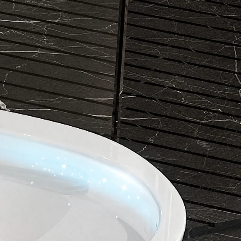 Hotel Style Ceramic Integrated Toilet Household Bathroom Siphon Flush Large Diameter Deodorant Sanitary Ware