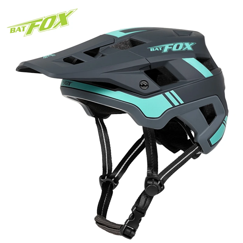 BATFOX Bicycle Helmet MTB for Men Women Integrally-molded  Ultralight Racing Riding Cycling Helmet Road Mountain Bike Helmet