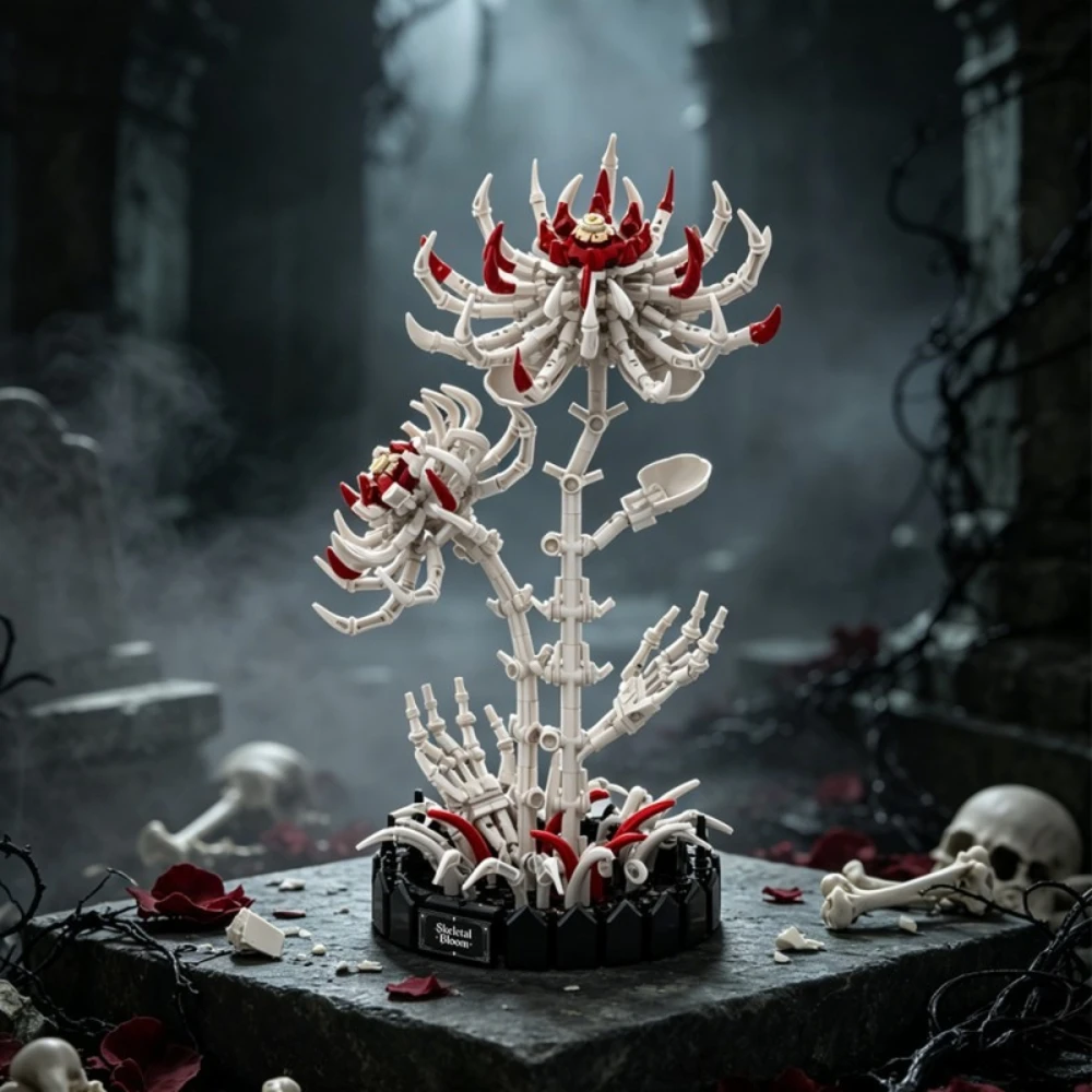 moc-halloween-juego-de-bloques-de-construccion-de-huesos-blancos-y-flores-marinas-mano-de-esqueleto-gotica-de-terror-idea-de-decoracion-juguetes-para-adultos-regalos-de-vacaciones