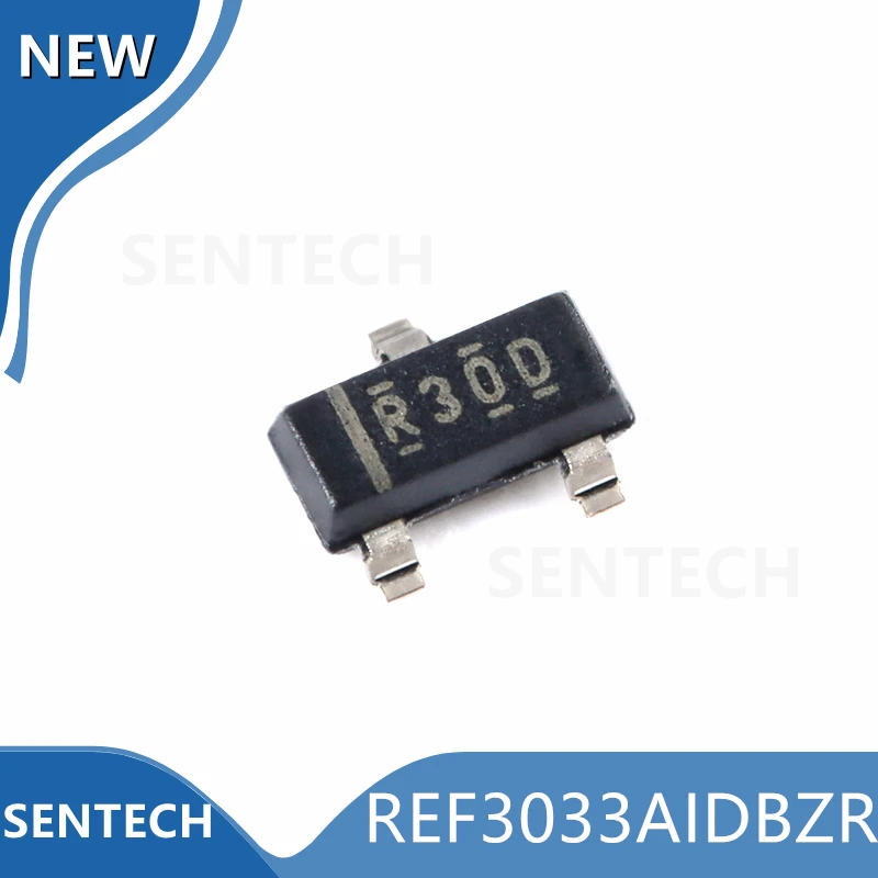 10Pcs/Lot New Original REF3033AIDBZR SOT-23（R30D）Input series (band gap) voltage reference chip