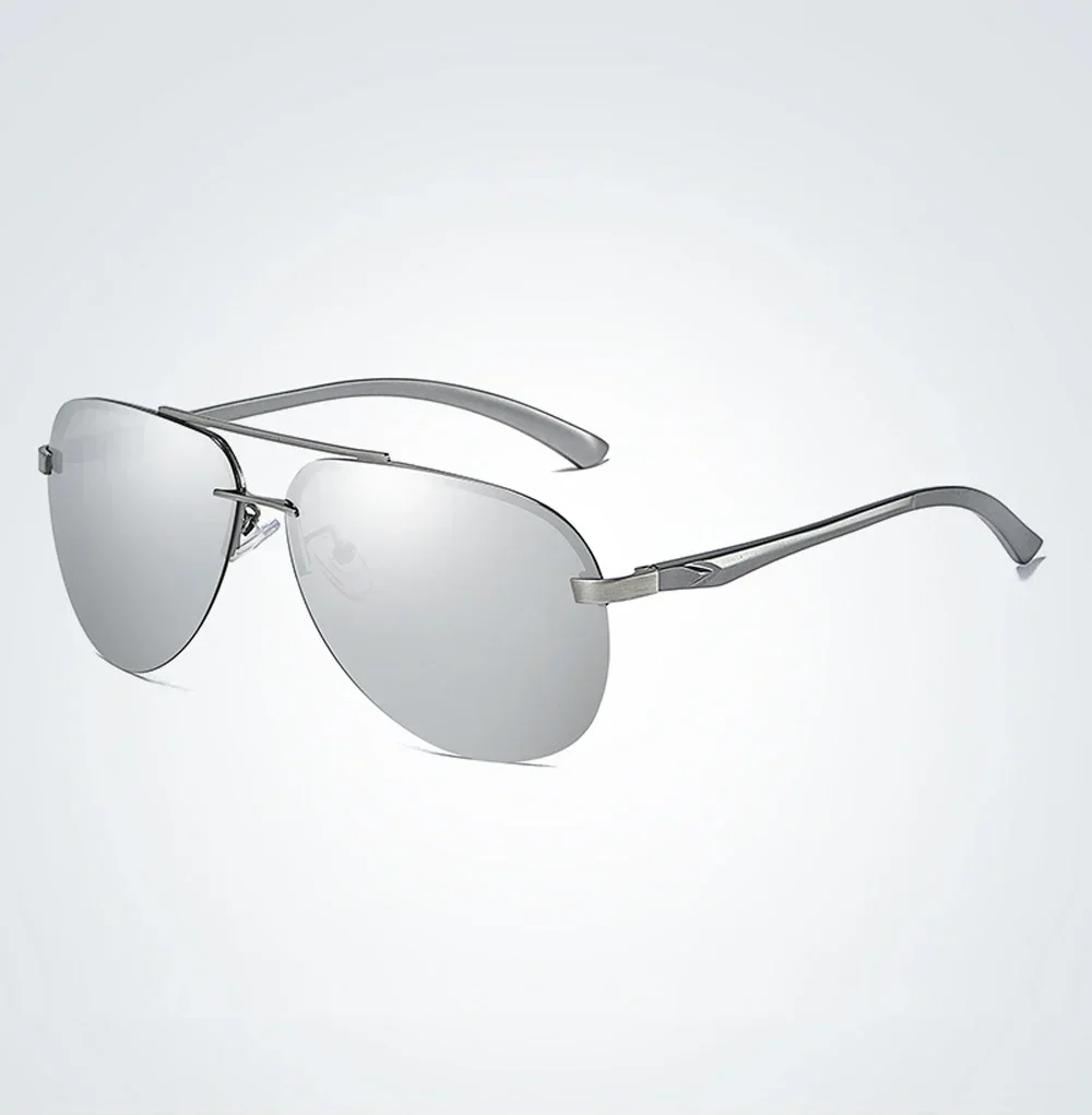 MuseLife Neue Polarisierte Männer Sonnenbrille Klassische Fahren Sonnenbrille Metall Rahmen Spiegel Objektiv Sonnenbrille Männer/Frauen 6