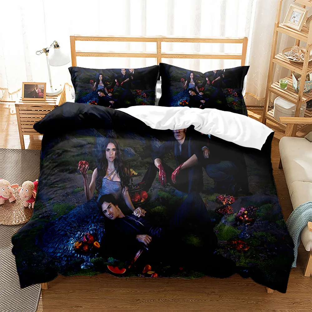 3pcs Bedding Set Movie Catoon Film 3D Printed Skin-friendly Duvet Cover King Queen Twin Single Size Birthday Gift Bedroom Decor