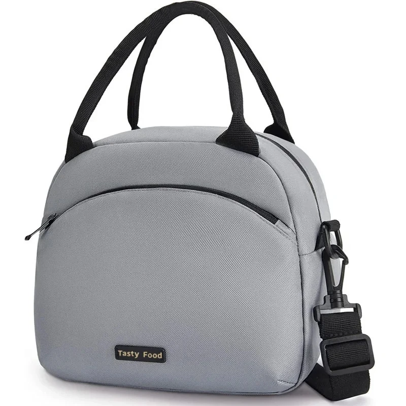 1 Stück wasserdichte Lunch-Taschen, Thermokühler, für Büro, Mahlzeit, Outdoor, Camping, Picknick, isolierte, langlebige Handtasche, Aufbewahrungsbox – Detail 8